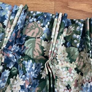 Fully lined curtains